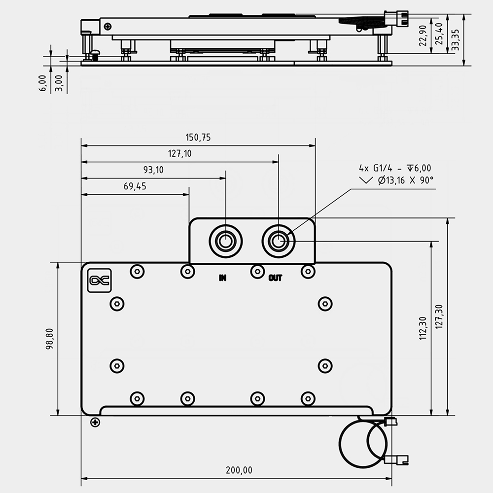 Rx 9070 16Gb - Alphacool Çekirdek Su Bloğu Hizmet ASRock
