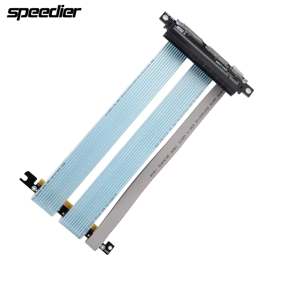 Itx Gpu Riser Pcie 4.0 16X - Yükseltici PCI Express 4.0x16 Yükseltici Çift