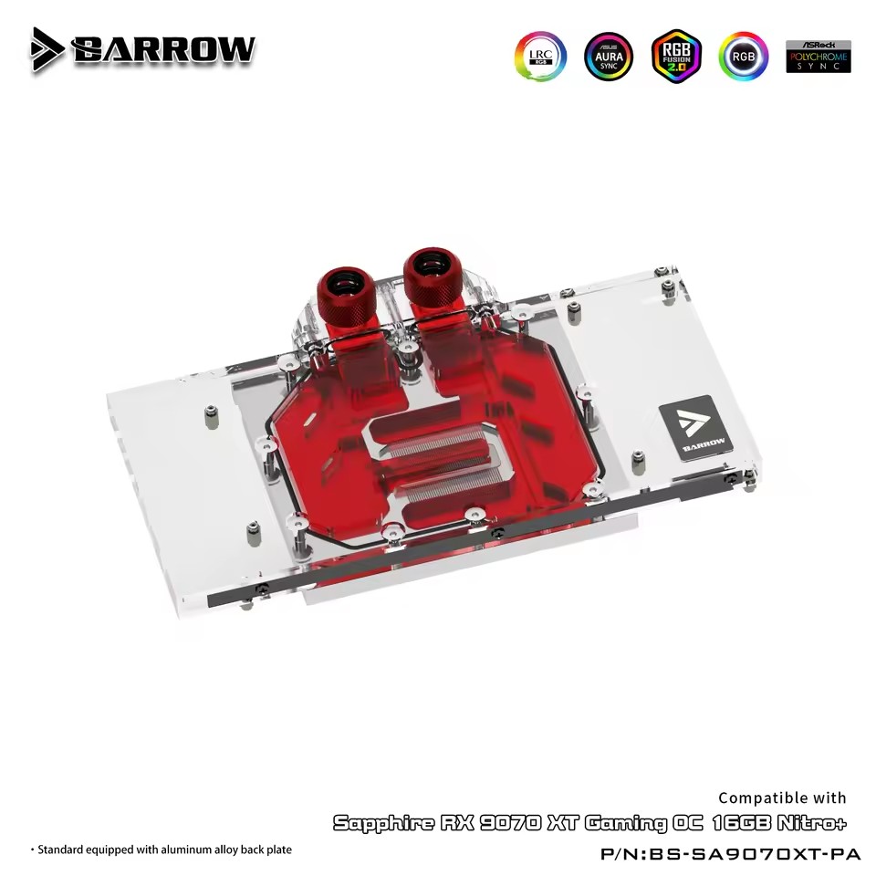 Barrow GPU Su Bloğu Sapphire R - Rx 9070 16Gb incelemesi ve fiyatı