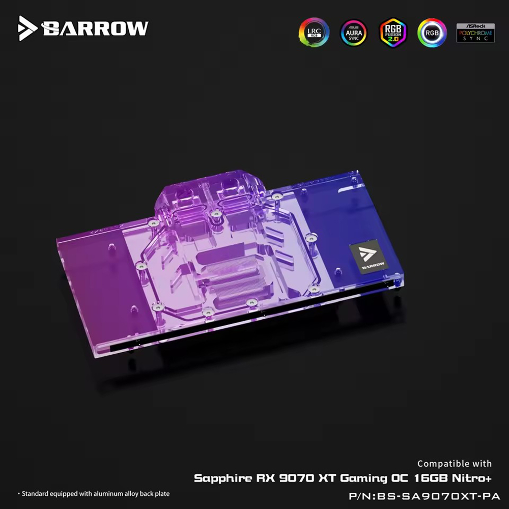 Barrow GPU Su Bloğu Sapphire R - Rx 9070 16Gb incelemesi ve fiyatı