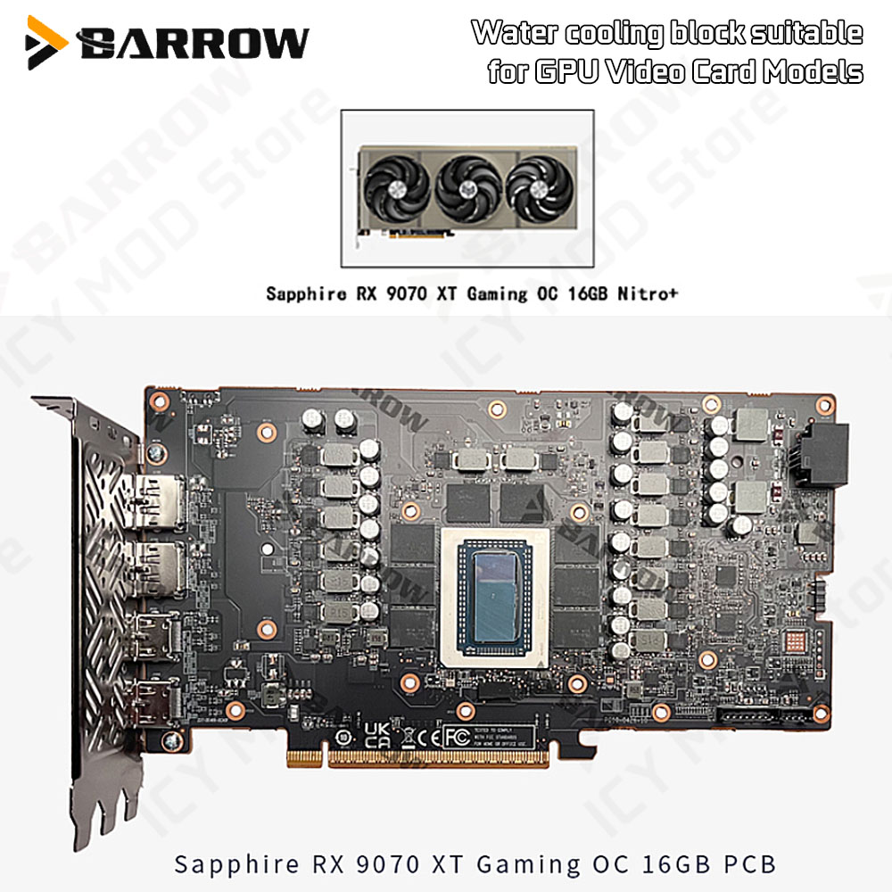 Barrow Grafik Kartı Su Soğutma - Rx 9070 16Gb incelemesi ve fiyatı