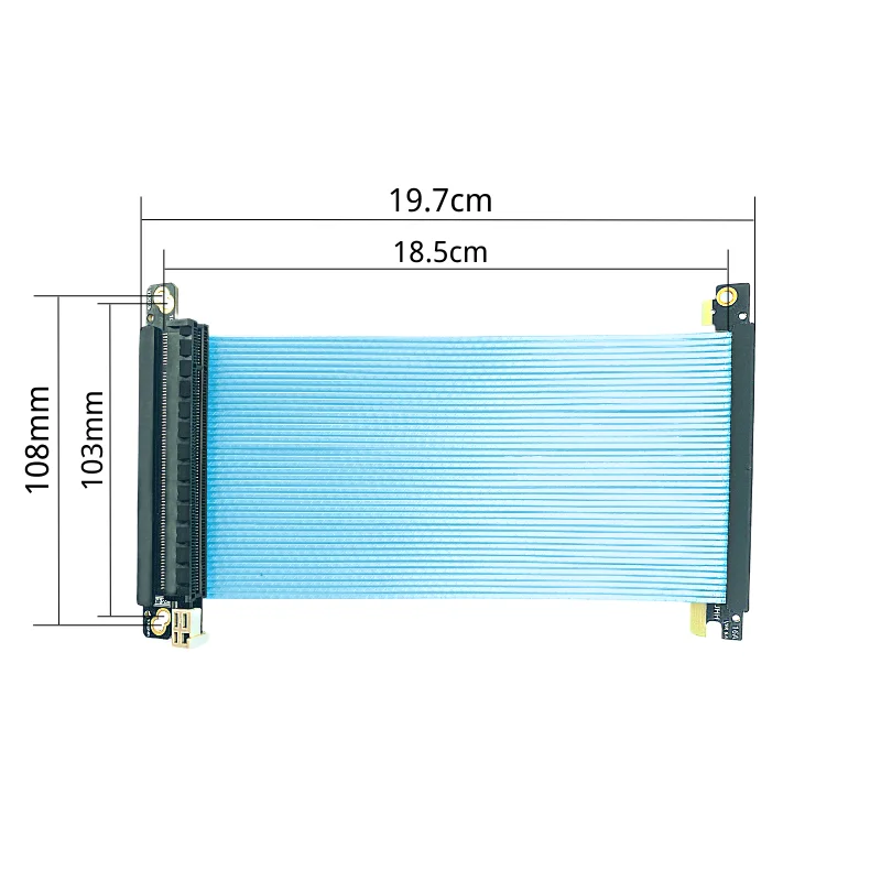 Çift Ters Pcie 4.0 Yükseltici  - Itx Gpu Riser Pcie 4.0 16X incelemesi ve fiyatı
