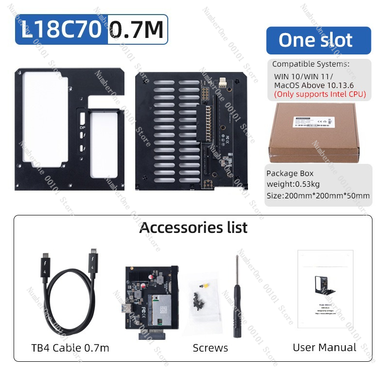 L18 Thunderbolt 3 4 GPU Dock H - Gpu External Dock Egpu Thunderbolt 4 incelemesi ve fiyatı
